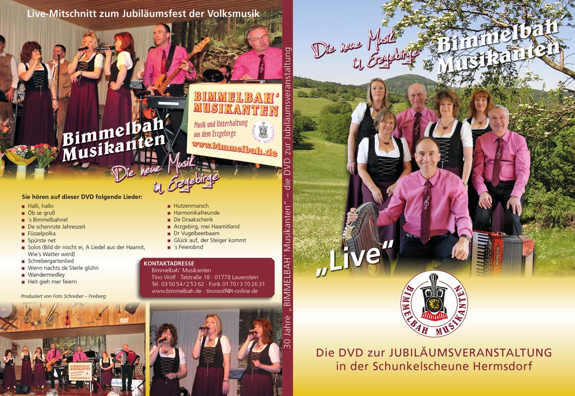 DVD 30 Jahre Bimmelbah Musikanten